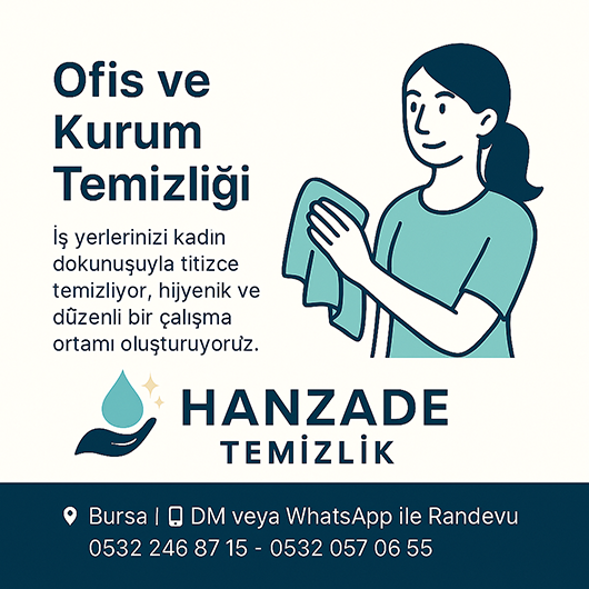 OFİS VE KURUM TEMİZLİĞİ